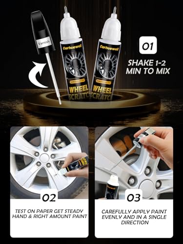 Gloss Black Rim Touch Up Paint