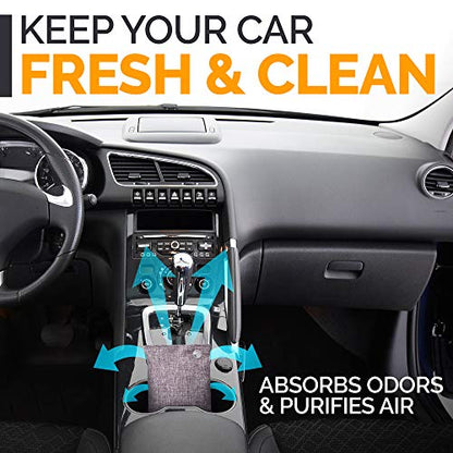 Activated Charcoal Odor Absorber for Strong Odors in Car (35.27 Ounce)