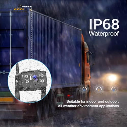 7 Inch Wireless Backup Camera Trucks IP68 Waterproof