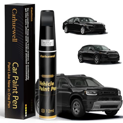 NH 731P Crystal Black Pearl Touch Up Paint Compatible with Honda