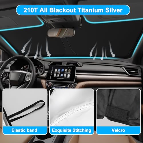 Windshield Sunshade for Honda CRV Sun Shade 2023