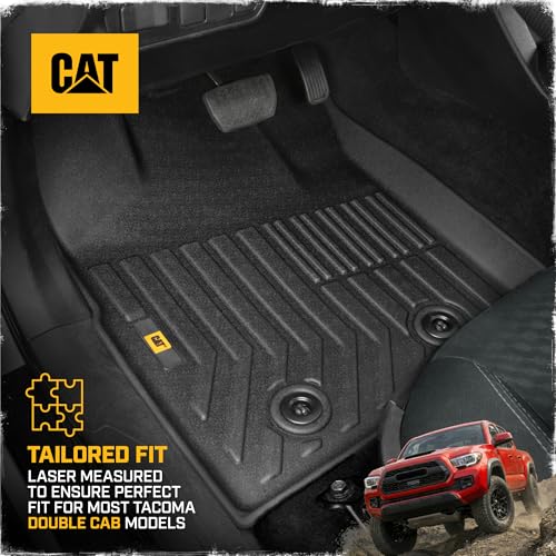JustFit™ 3D All Weather Floor Mats for Toyota Tacoma 2016