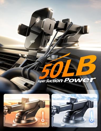 Wireless Car Charger Phone Holder Mount