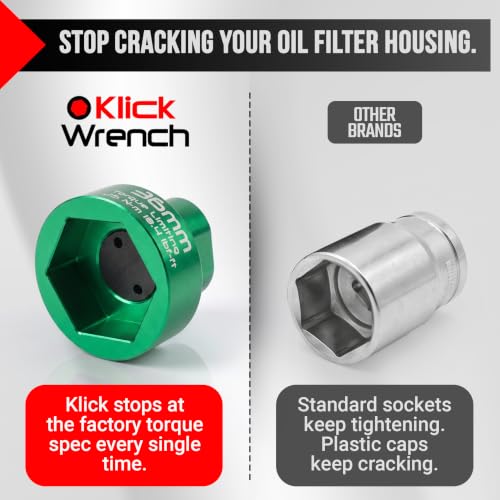 2 Stage 36mm Torque Limiting Oil Filter Wrench