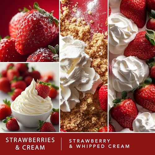 Strawberries & Cream Scented Wax Melts 10oz (10 Ounce)