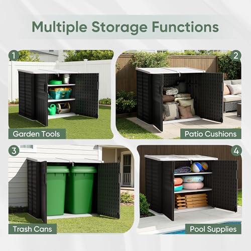 Resin Outdoor Storage Shed