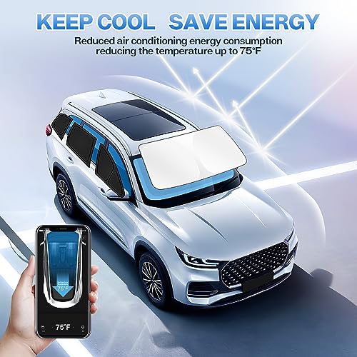 Windshield Sun Shade for Honda HR (6 Count)