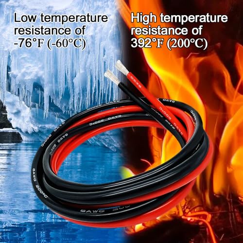 Jumper Cables alligator Compatible with Mil.waukee M18 18V Battery