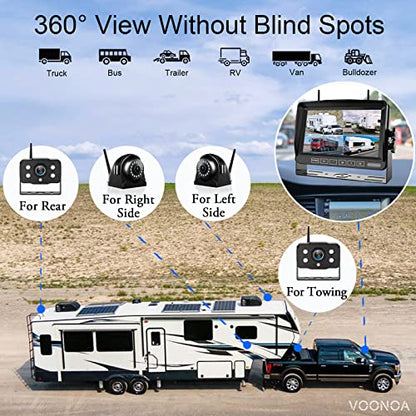1080P Wireless RV Camera System