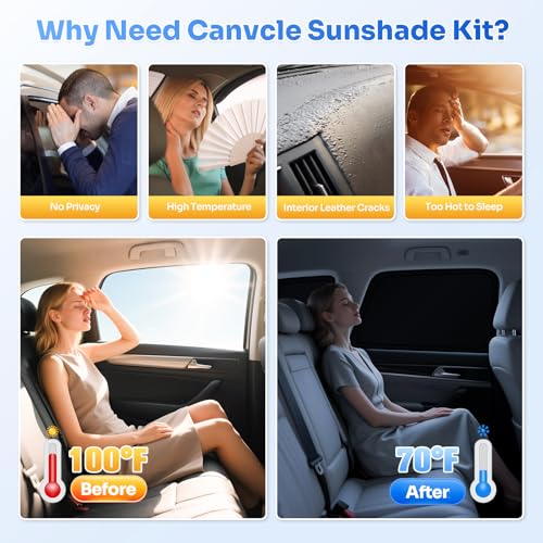 Window Shades for Ford F150 2015 (6 Count)