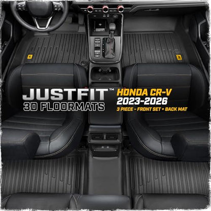 JustFit™ 3D Custom Fit Floor Mats for Honda CRV 2023