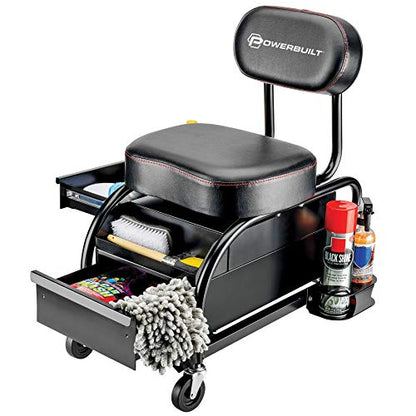 Professional Car Detailers Mechanics Roller Seat