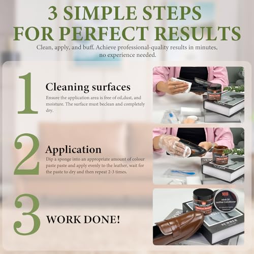 Leather Recoloring Balm Leather Color Restorer