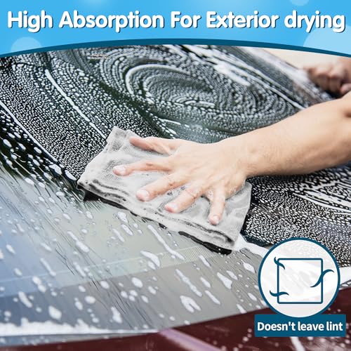 Grey Microfiber Cleaning Cloth (50 Count)