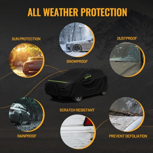 Car Cover Waterproof All Weather Windproof for SUV 188