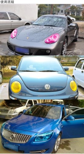 12 by 48 Inches Self Adhesive Headlight (4 Foot)