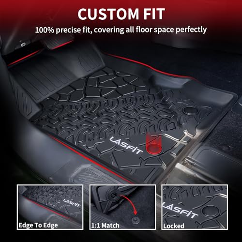 Floor Mats Cargo Liner for Ford Bronco 4 Door 2021