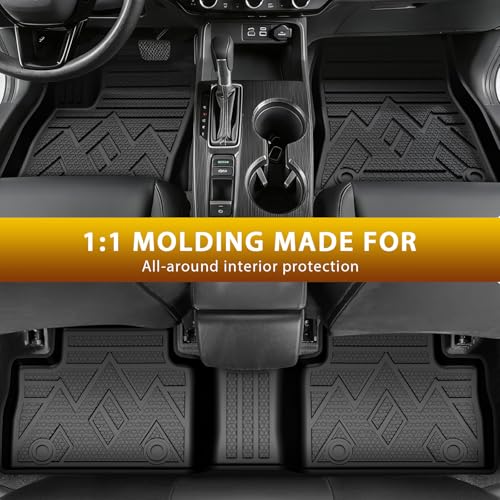 Floor Mats for Nissan Kicks 2025 2026 All Weather 3D TPE Anti