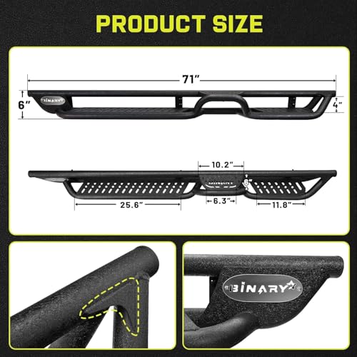 Running Boards Compatible with Vehicle 2007 (2 Count)