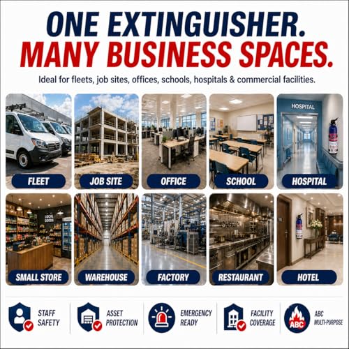 ABC Fire Extinguisher for Home & Vehicle