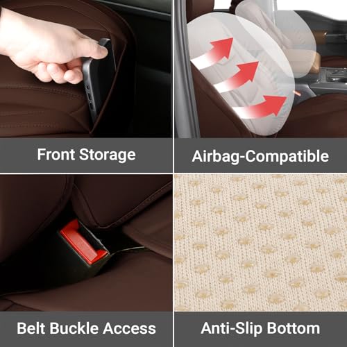 Premium Custom Fit Truck Car Seat Covers Full Set Seat Waterproof
