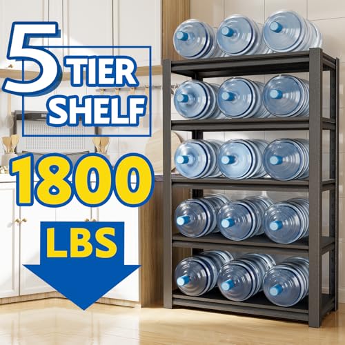 63''H Garage Shelving Heavy Duty (5 Count)