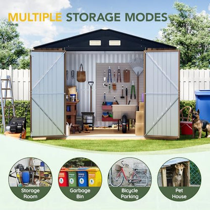 Outdoor Steel Storage Shed
