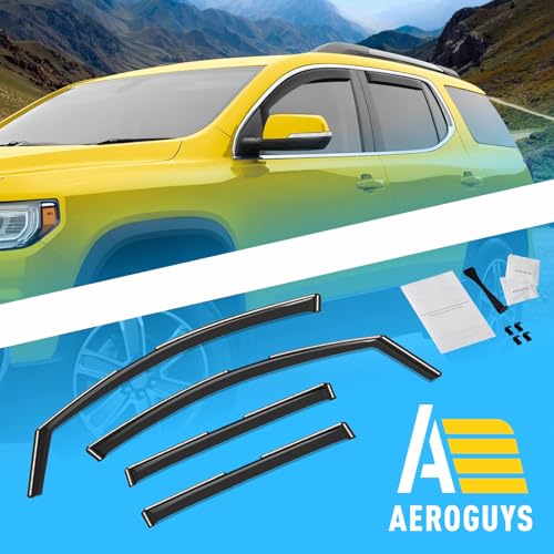 Extra Durable Window Deflectors in (4 Count)