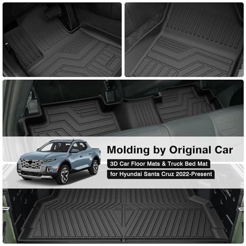 Floor Mats Truck Bed Mat for 2022