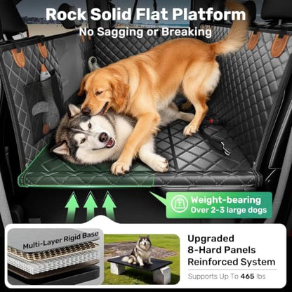 Hard Bottom Dog Seat Cover for Trucks