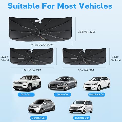 Windshield Sun Shade Umbrella