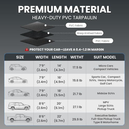 7'9" x 14' Garage Floor Mat