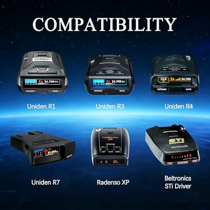 Radar Detector Power Cord for Beltronics