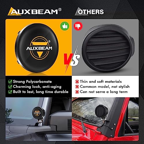 C4 Series 4 Inch Round Offroad Protective Lens Covers