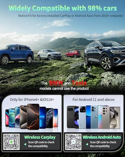 Wireless CarPlay & Android Auto Adapter 1