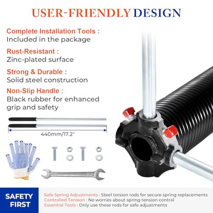 Garage Door Torsion Springs Pair
