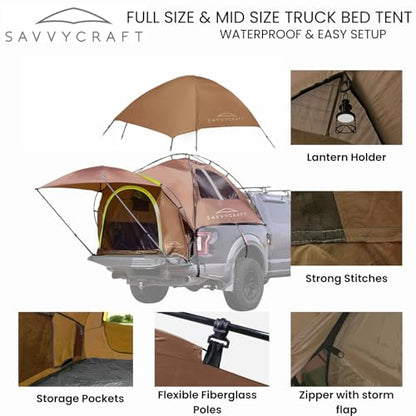 Compact Truck Bed Tent 6.0'