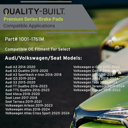 Rear Semi Metallic Brake Pads