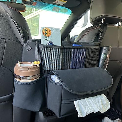 Car Suede Seat Organizer High