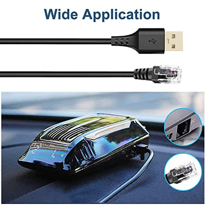 Radar Detector Cable RJ11 Compatible with Escort Passport MAX360 Uniden R1