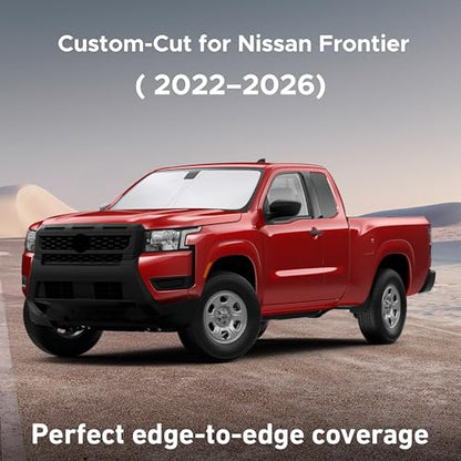 Windshield Sunshade Compatible for Nissan Frontier 2022