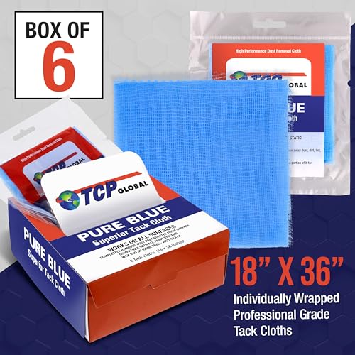 Pure Blue Superior Tack Cloths (6 Count)