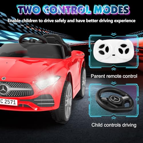 Battery Powered Electric Car Ride On Vehicle Double Doors