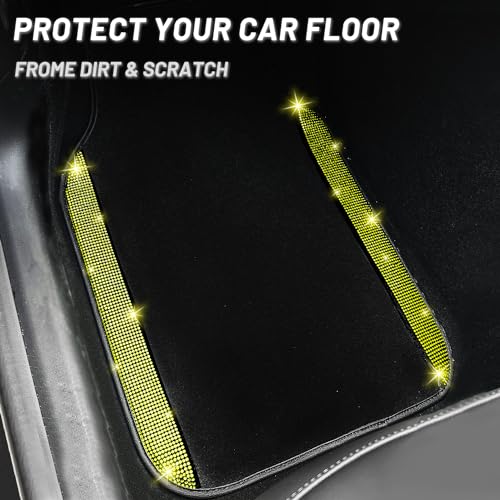 Bling Car Floor Mats Full Set