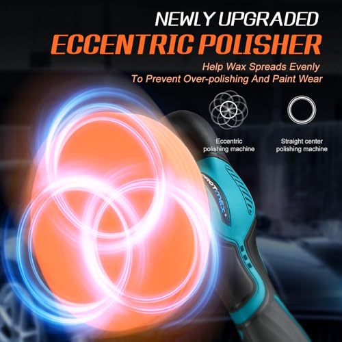 Cordless Car Buffer Polisher w