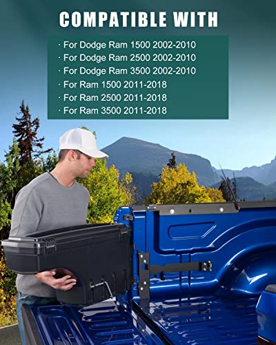 Truck Bed Tool Box for Dodge Ram 1500 2500 3500 2002