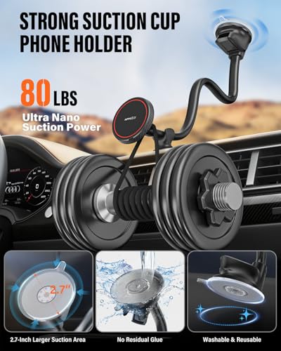 Cell Phone Car Mount for MagSafe
