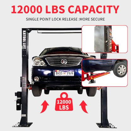 Single Point Lock Release 12000lbs Lifting Capacity 4.0HP 2