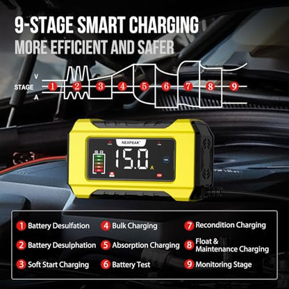 NC215 15 Amp Battery Charger