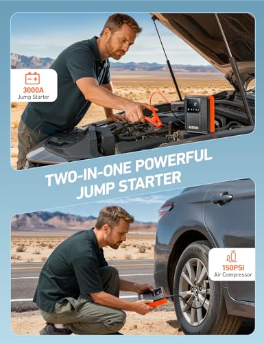 Beta822 Jump Starter with Air Compressor